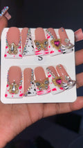 Medium length press on nails