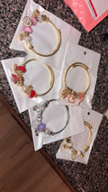Baddie charm bracelets