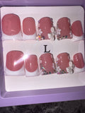 Short duck nails