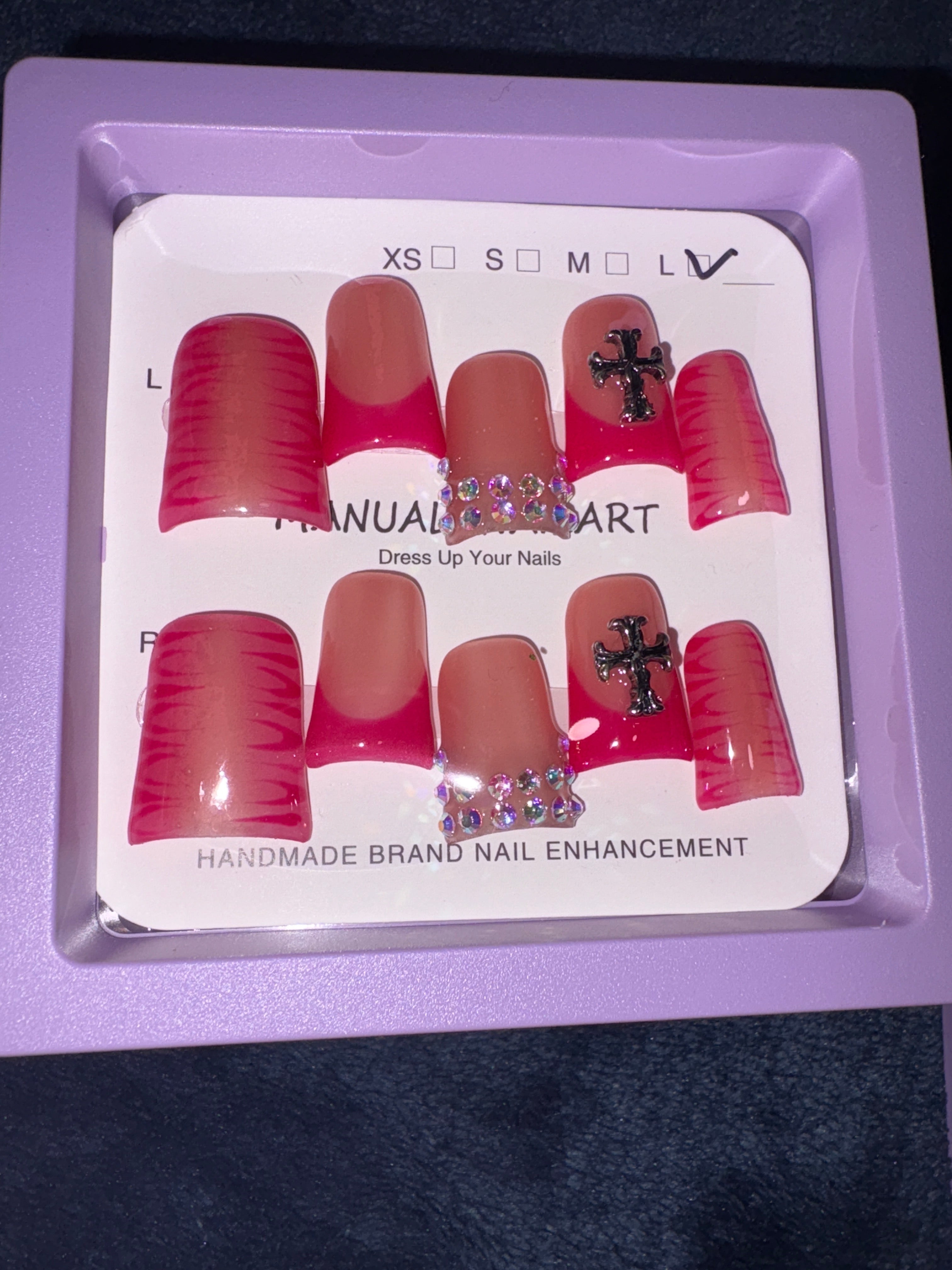 Short duck nails