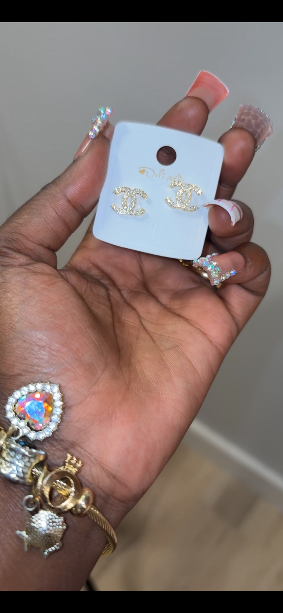 Baddie earrings